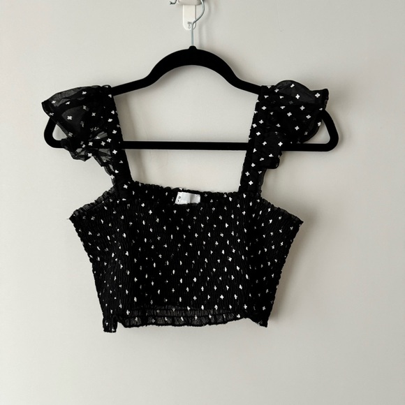 Cropped Scrunchie Top - Picture 3 of 5